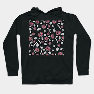 Marine life of saint laurence river pattern Hoodie